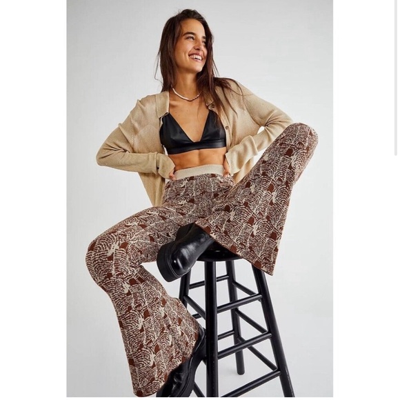 Free People Pants - Free People Late For The Sky Sweater Pants Size Medium